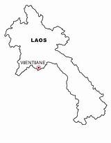 Laos Mapa Colorear Cartine Disegni Bandera Colorearrr sketch template