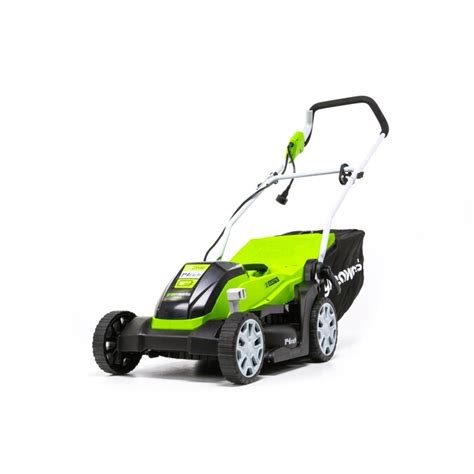 Greenworks 9 Amp 14 In Corded Electric Lawn Mower In The Corded Free
