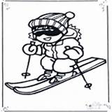 Kleurplaten Esquiando Zima Vinter Narciarstwo Allerhand Divers Faits Temi Vari Nukleuren Jetztmalen Skiing Divertido Fahren Categoria Kategorie Categorie Desporto Kategori sketch template