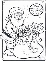 Weihnachtsmann Kleurplaten Kerstman Kerst Babbo Ausmalbild Malvorlage Anzeige sketch template