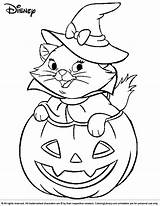 Halloween Coloring Disney Pages Cat Kids Witch Print Pumpkin Printable Book Color Coloringlibrary Sheets Coloriage Marie Para Imprimer Fall Disclaimer sketch template