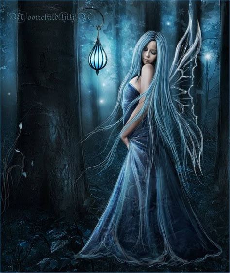 blue velvet fairies mythical creatures pinterest