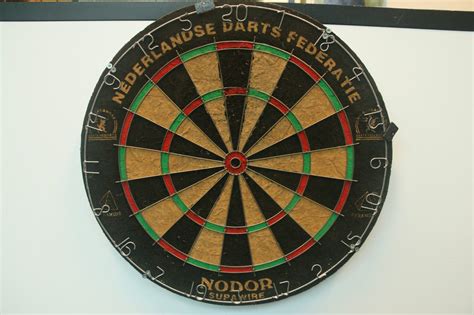 dartbord het ravijn