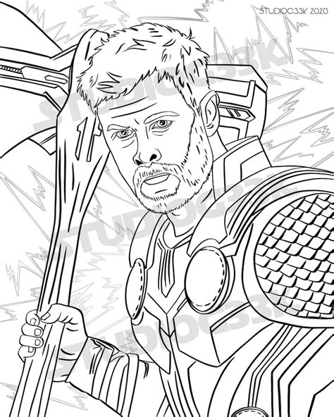 marvel infinity war coloring pages