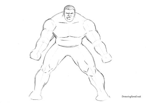 draw  incredible hulk