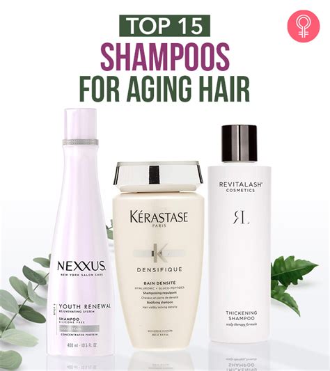 anti aging shampoos  hair