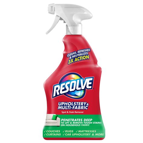 resolve upholstery cleaner stain remover oz multi fabric cleaner walmartcom