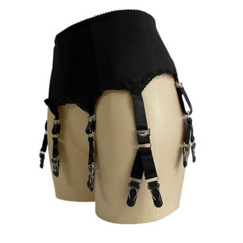 alacki 6 straps suspender belt 12 claws garter belt girdle vintage ebay