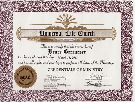 i m now ordained through the church of the latter day dude — the life