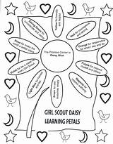Girl Scout Daisy Petals Activities Scouts Law Coloring Pages Choose Board Daisies Save Things sketch template