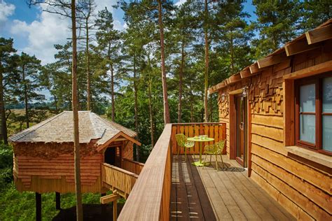 luxurious accommodation reaches  heights  whinfell forest center parcs