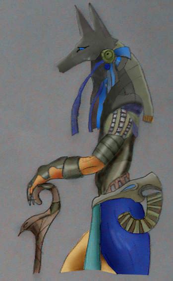 anubis color by delta77vioz on deviantart