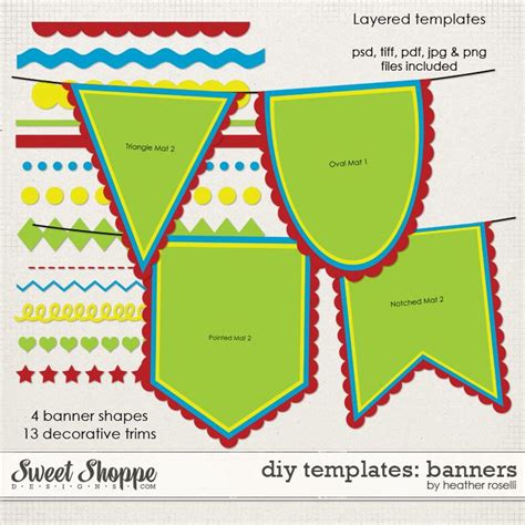 printable banner template canva templates  save  time
