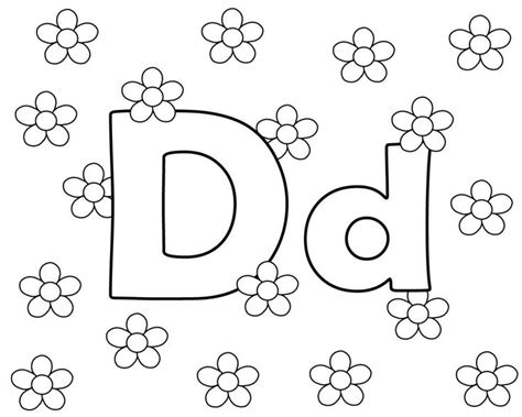 letter  coloring pages preschool alphabet coloring pages