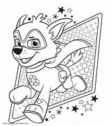 Paw Patrol Coloring Printable Pages Book Print Characters Look Other sketch template