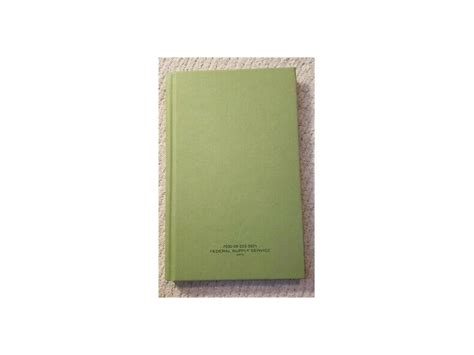 United Book Press 753002223525 2x Green Military Log Books Record