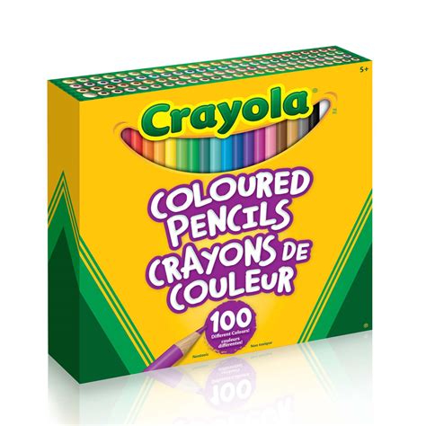 crayola crayola coloured pencils  count vibrant colours pre