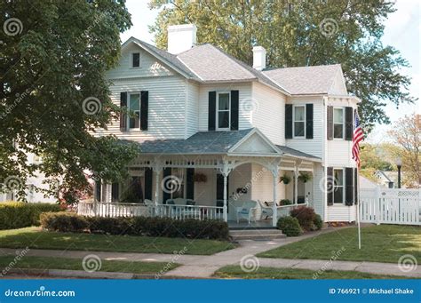 american home stock image image  colonial remodel estate
