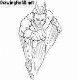 Quicksilver Draw Drawing Drawingforall Ayvazyan Stepan Tutorials Comics Posted sketch template