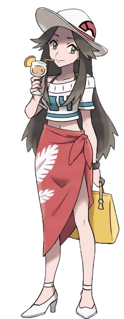 Pokemon Trainer Leaf Sun And Moon Better Quality By