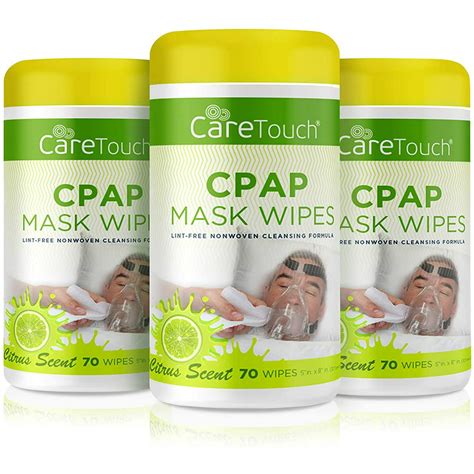 care touch cpap mask cleaning wipes scented  packs   scented cleaning wipes  cpap