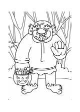 Goblin Coloring Pages sketch template