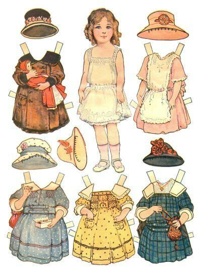dolly cutout dress up 2 vintage paper doll books on cd ebay