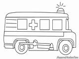Mewarnai Ambulance Ambulan Animasi Peralatan Dokter Rebanas sketch template