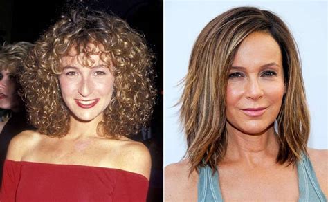 celebrity nose jobs before and after jennifer grey nose