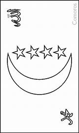 Flag Flags Saharan Sub Africa Colouring Book Large Fotw sketch template