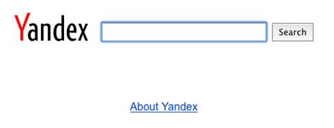russias yandex search engine  global