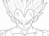 Goku Vegeta Ss2 Coloring Pages Dibujar Ultra Como Con sketch template