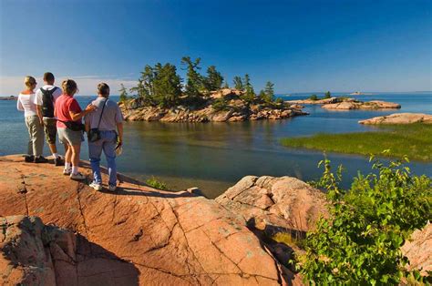 friends  killarney park northeastern ontario canada