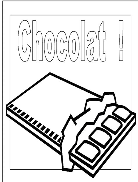 chocolate sweet coloring pages chocolate coloring pages