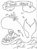 Fish Coloring Big Jonah Pages Sheets Sunday School Bible sketch template