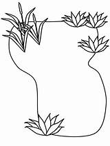 Pond Coloring Pages Life Colouring Popular sketch template