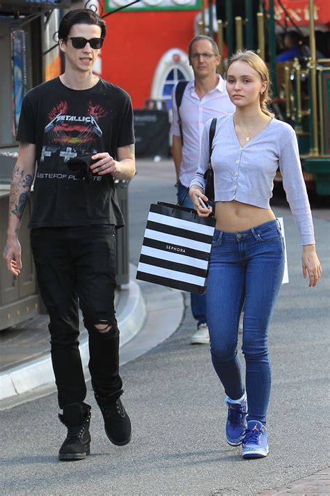 Lily Rose Depp Shopping At The Grove In West Hollywood 11