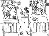 Hospital Coloring Pages Medical Patient Treatment Kids Two Given Little Colouring Going Printable Hospitalization Got Sheets Color Doctor Template Choose sketch template