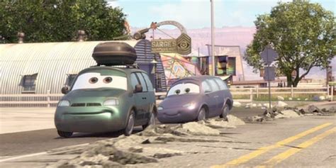 pixar fan cars van