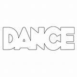 Dancer Chipboard Ballerina Ballet Radio Scrabble 8tracks Want2scrap Doghousemusic Nobody sketch template
