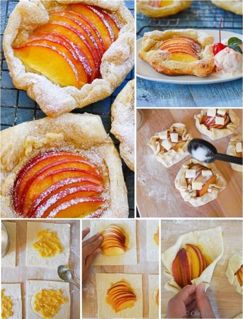 learn to make peach galette rustic free form peach tarts in 2019 galette