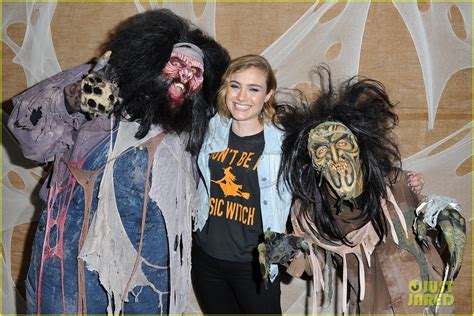 lydia hearst becomes ghost town monster for knott s scary farm photo