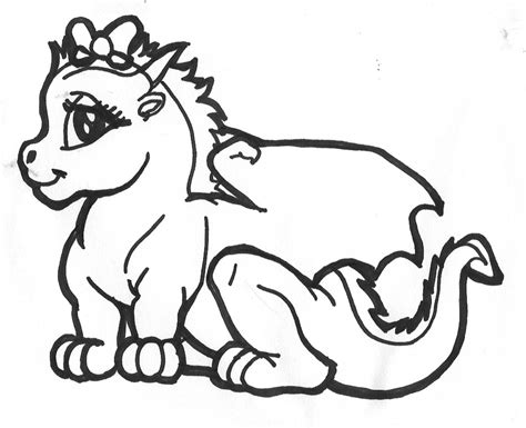 interactive magazine cute dragon coloring pages