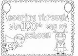 100th School Coloring Pages Days Printable Getcolorings Outs Superheroes Shout Weekly Docs Google Click Getdrawings sketch template