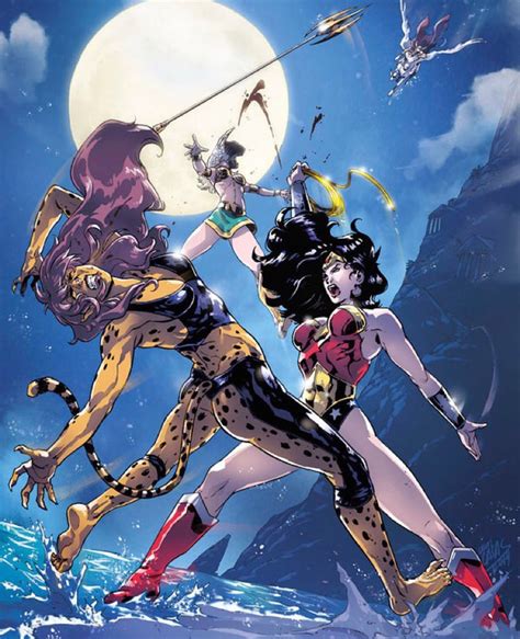 Wonder Woman Vs Cheetah Wonder Woman Fan Art Wonder