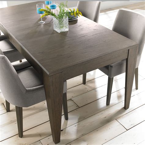firenze weathered oak  soft grey cm extending dining table