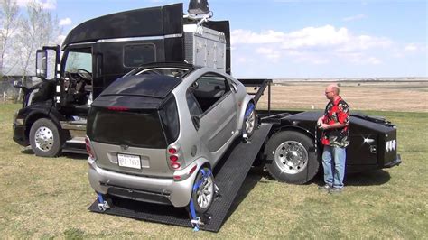 Rvhaulers Phoenix Hydraulic Smart Car Loader Bed Demo And