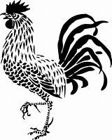Rooster Clip Stencil Drawing Google Chicken Vintage Vector Poultry Pixabay Svg Clipart Clker Bird Animal Search Stencils Roosters Walking Cockerel sketch template