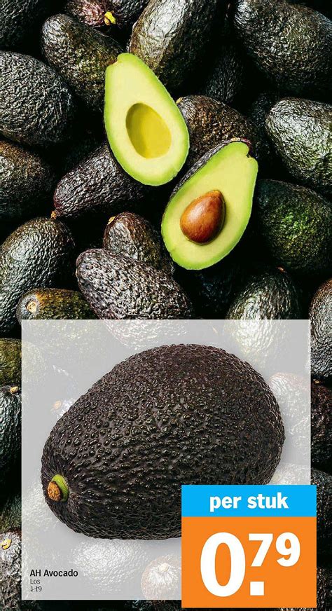 avocado aanbieding bij albert heijn