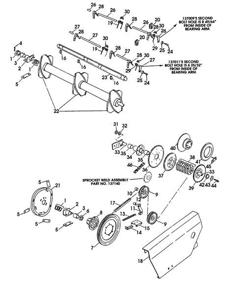 haybine mower conditioner    reel reel drive group  holland